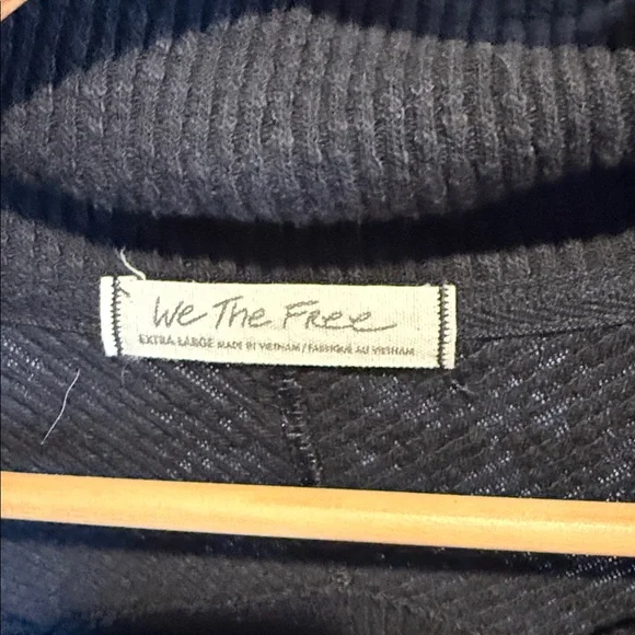 We The Free Black Ribbed Sweater - Picture 2 of 3